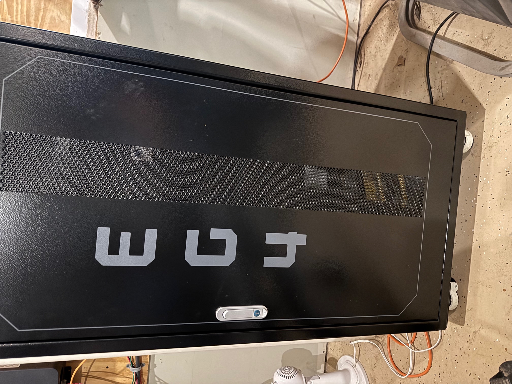 EG4 battery storage cabinet